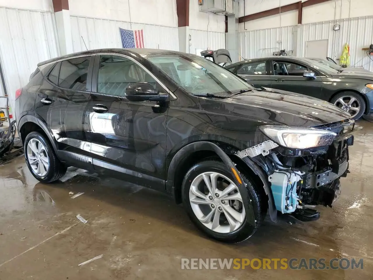 4 fotografías del automóvil dañado KL4MMBS2XPB052759 BUICK ENCORE 2023