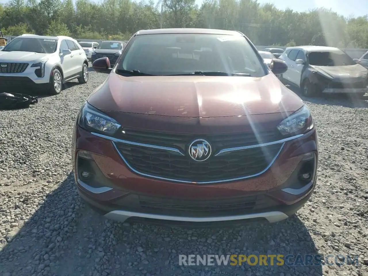 5 fotografías del automóvil dañado KL4MMBS2XPB064023 BUICK ENCORE 2023