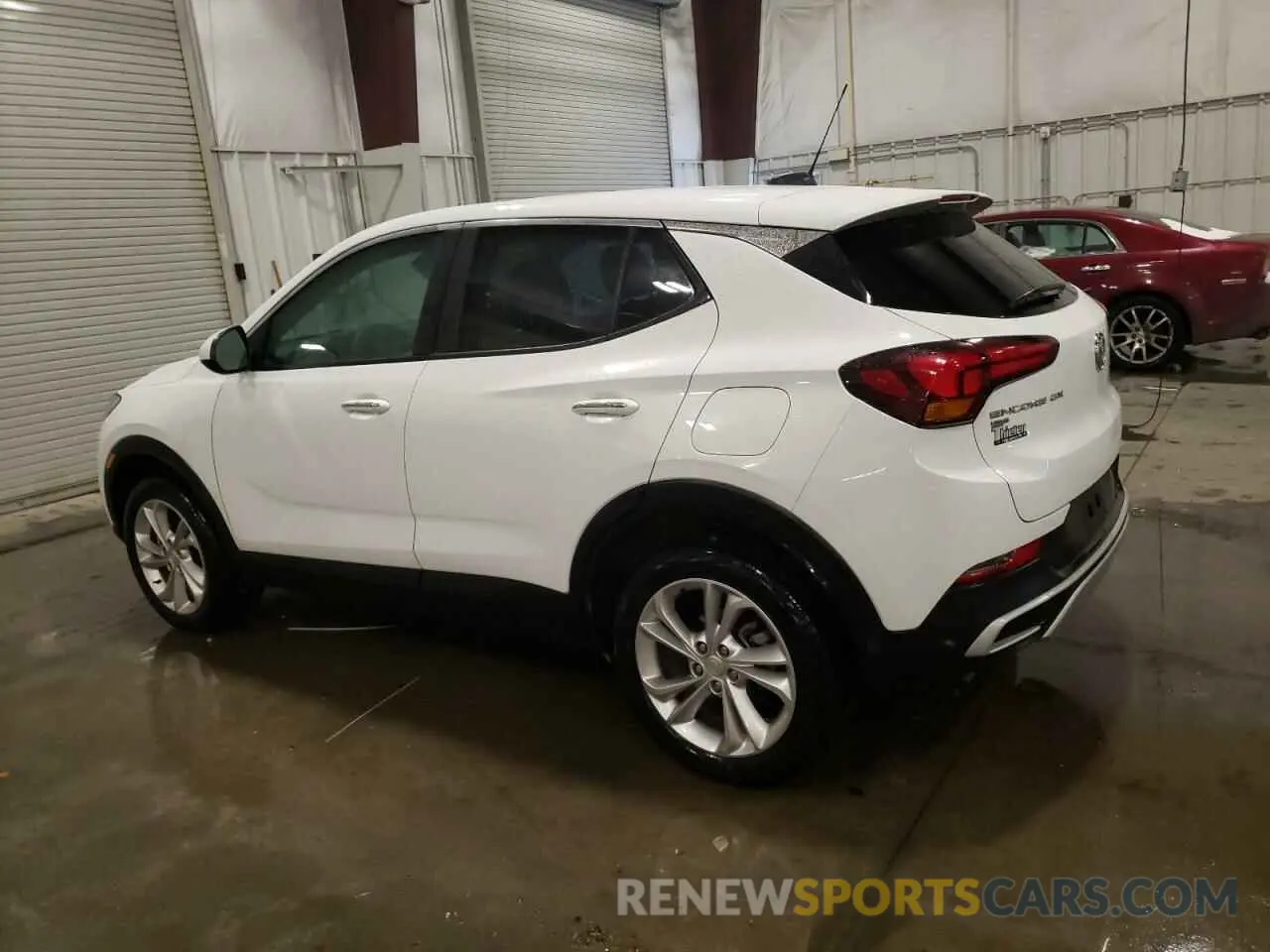 2 fotografías del automóvil dañado KL4MMCSL2PB136072 BUICK ENCORE 2023