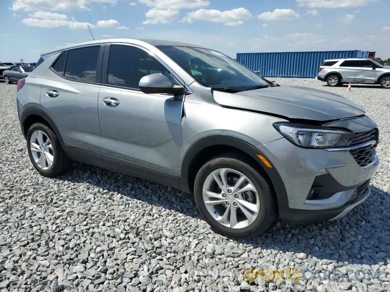 4 fotografías del automóvil dañado KL4MMCSL3PB028110 BUICK ENCORE 2023
