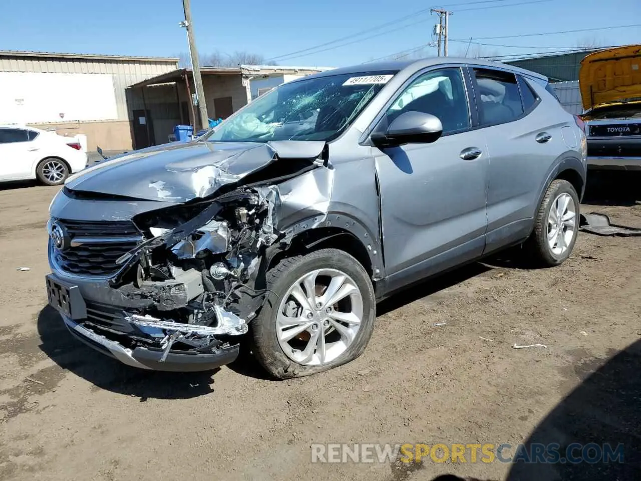 1 fotografías del automóvil dañado KL4MMCSL3PB114808 BUICK ENCORE 2023