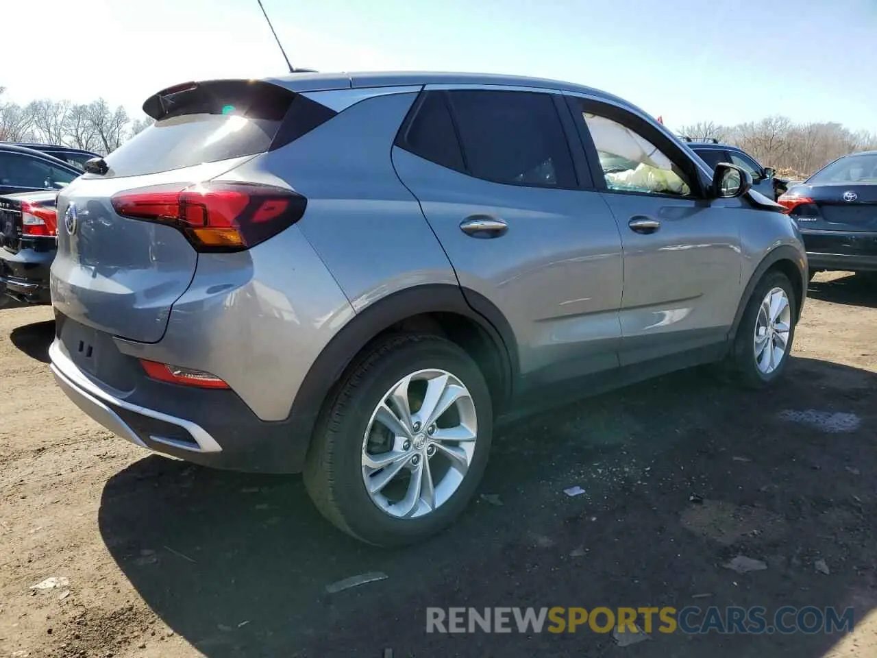 3 fotografías del automóvil dañado KL4MMCSL3PB114808 BUICK ENCORE 2023