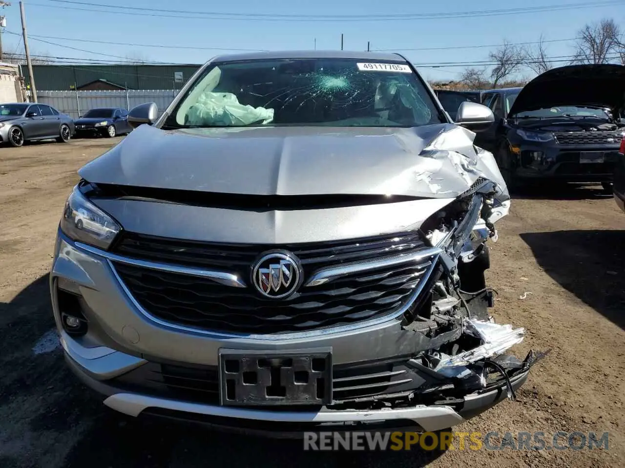 5 fotografías del automóvil dañado KL4MMCSL3PB114808 BUICK ENCORE 2023