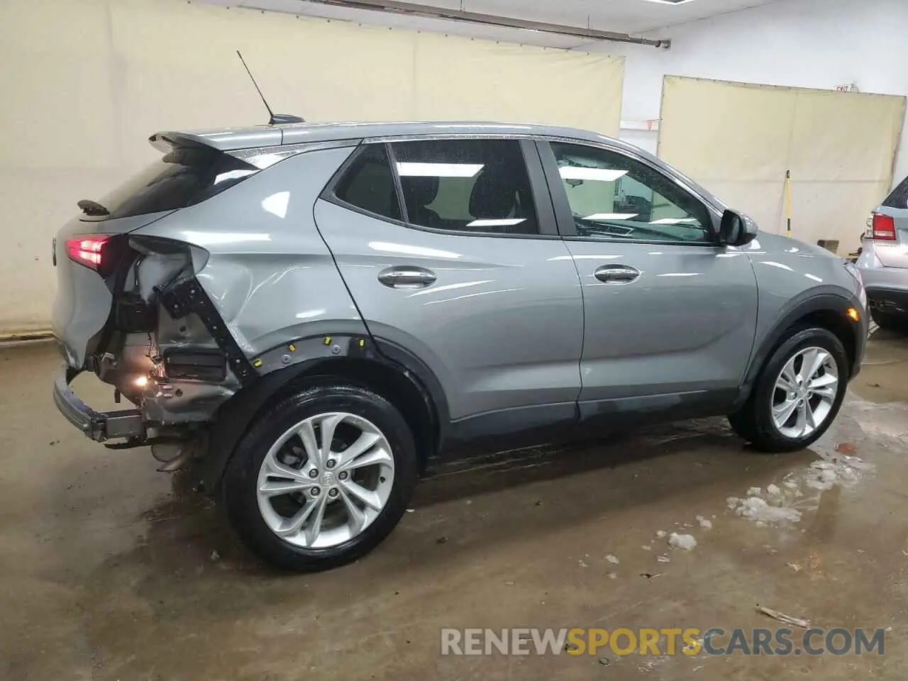3 fotografías del automóvil dañado KL4MMCSL5PB163606 BUICK ENCORE 2023