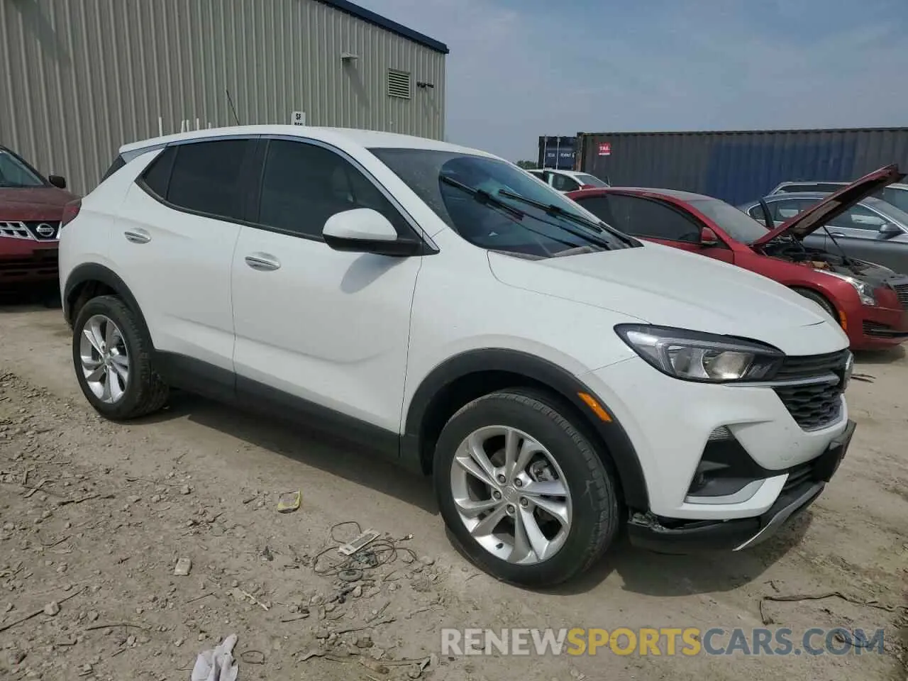 4 fotografías del automóvil dañado KL4MMCSL6PB062820 BUICK ENCORE 2023