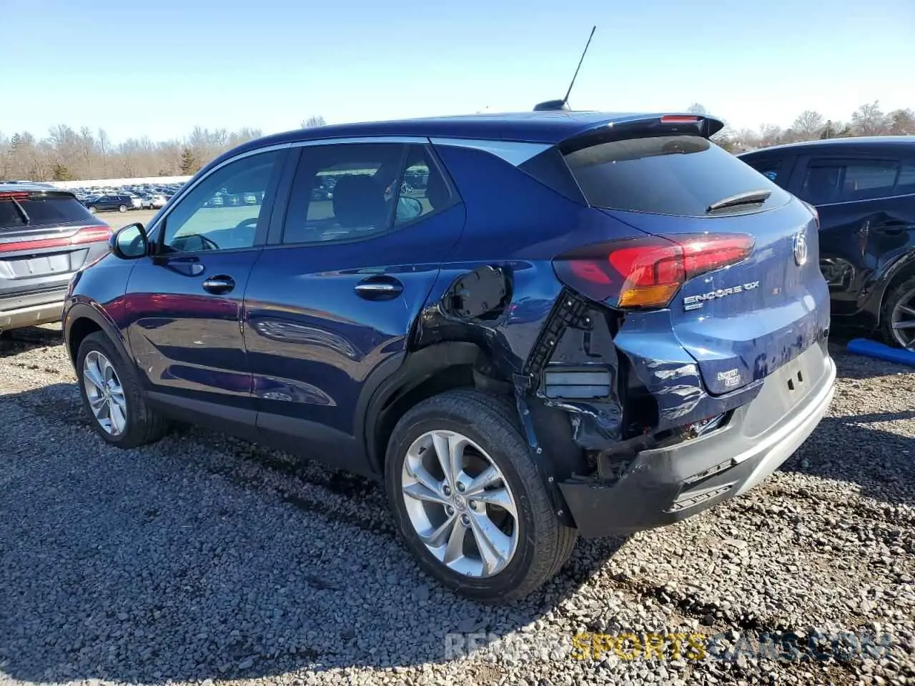 2 fotografías del automóvil dañado KL4MMCSL6PB117279 BUICK ENCORE 2023