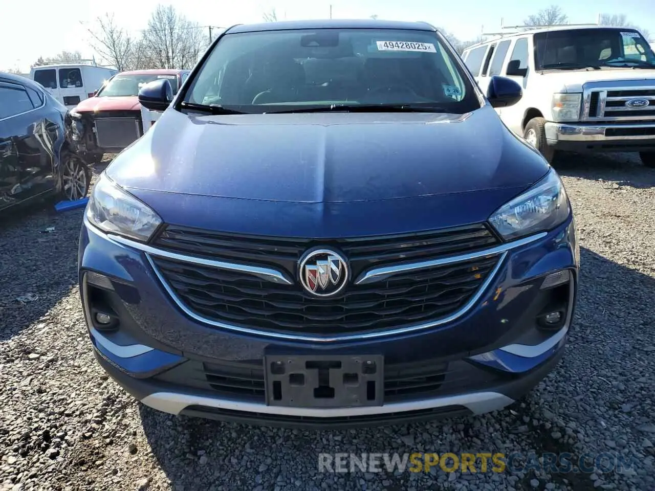 5 fotografías del automóvil dañado KL4MMCSL6PB117279 BUICK ENCORE 2023