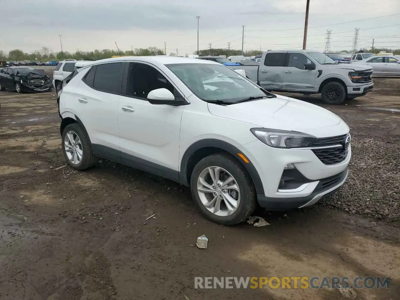4 fotografías del automóvil dañado KL4MMCSL8PB067310 BUICK ENCORE 2023