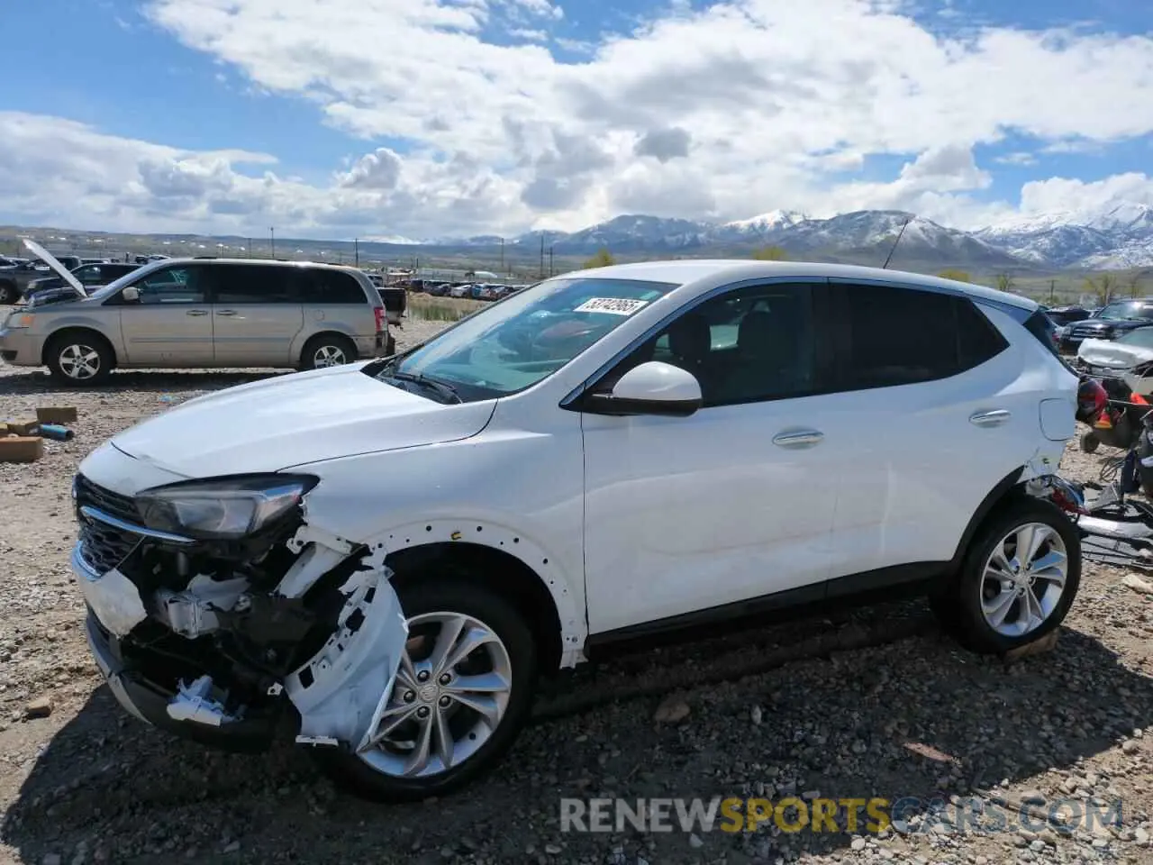 1 fotografías del automóvil dañado KL4MMCSL8PB131345 BUICK ENCORE 2023
