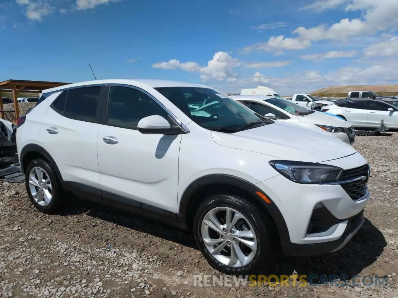 4 fotografías del automóvil dañado KL4MMCSL8PB131345 BUICK ENCORE 2023