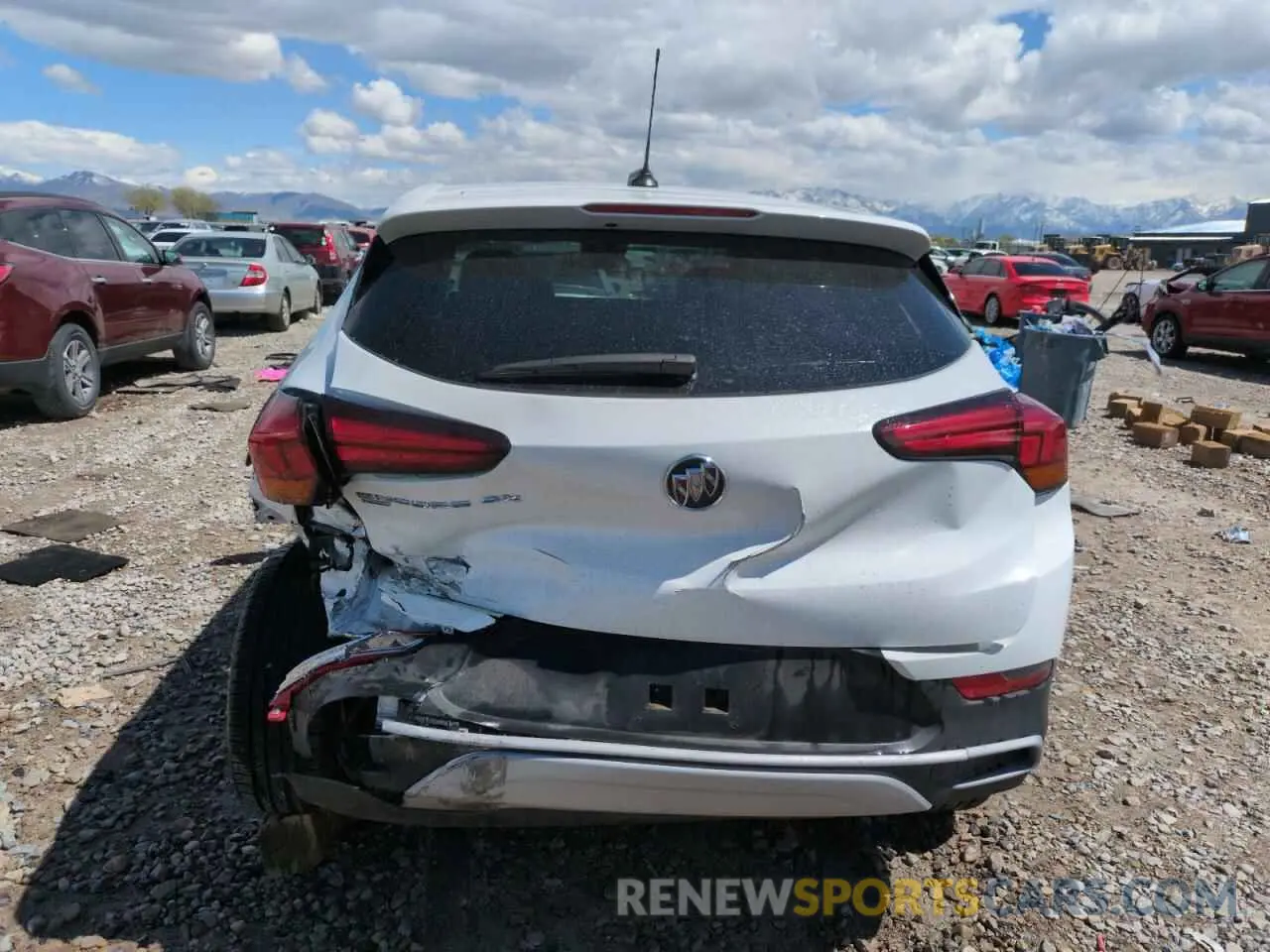 6 fotografías del automóvil dañado KL4MMCSL8PB131345 BUICK ENCORE 2023