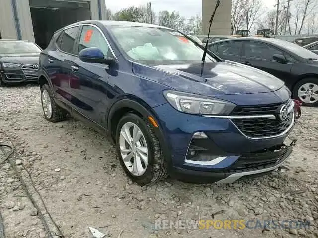 14 fotografías del automóvil dañado KL4MMCSL9PB009819 BUICK ENCORE 2023