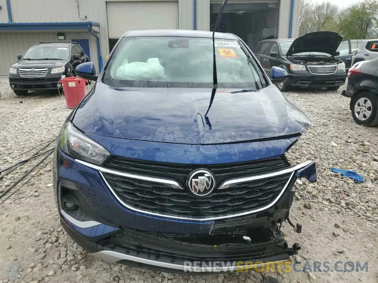 5 fotografías del automóvil dañado KL4MMCSL9PB009819 BUICK ENCORE 2023