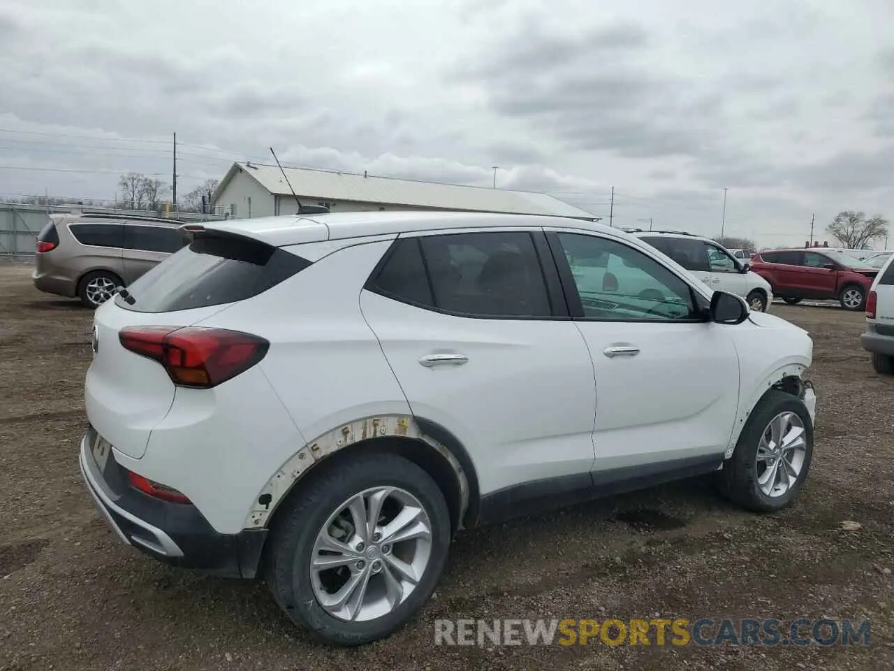 3 fotografías del automóvil dañado KL4MMCSL9PB110911 BUICK ENCORE 2023