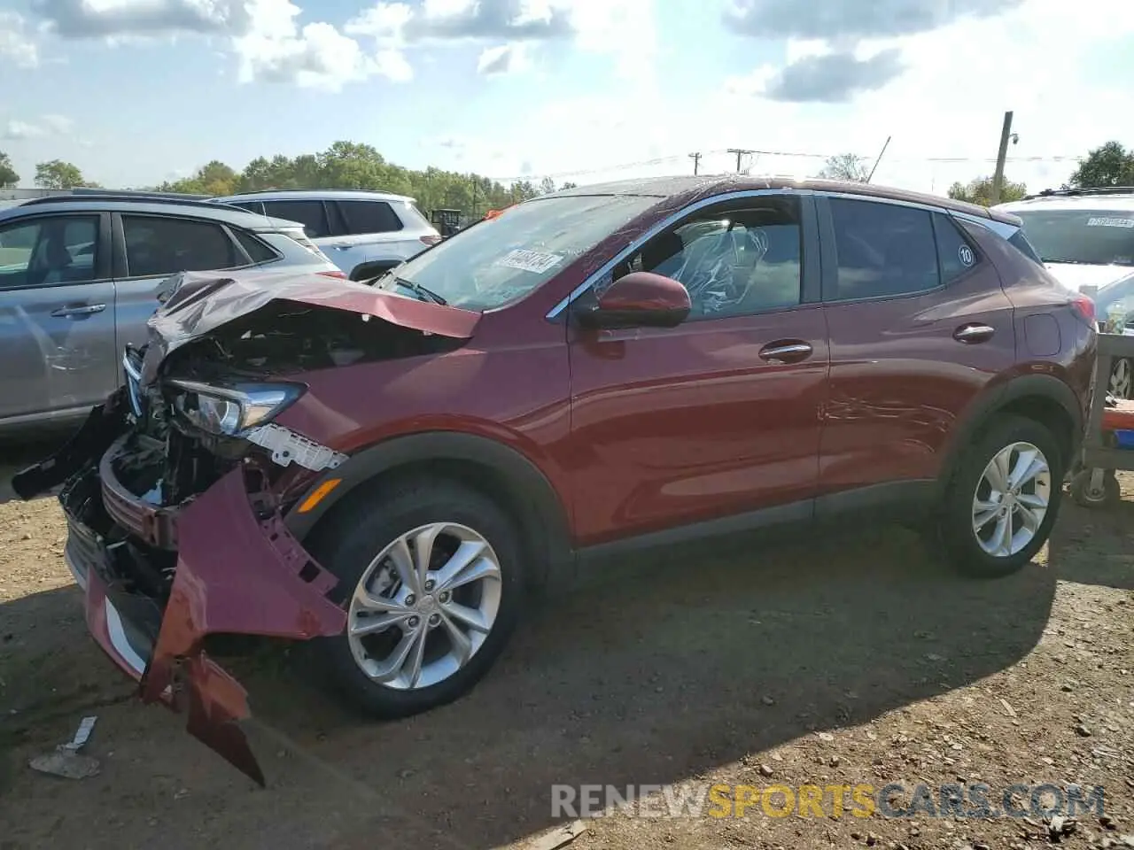1 fotografías del automóvil dañado KL4MMCSL9PB164001 BUICK ENCORE 2023