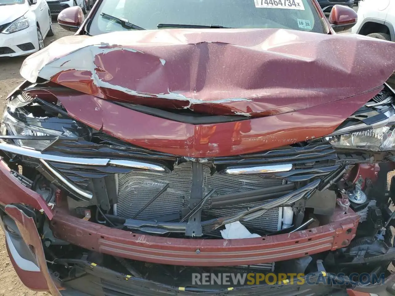 12 fotografías del automóvil dañado KL4MMCSL9PB164001 BUICK ENCORE 2023