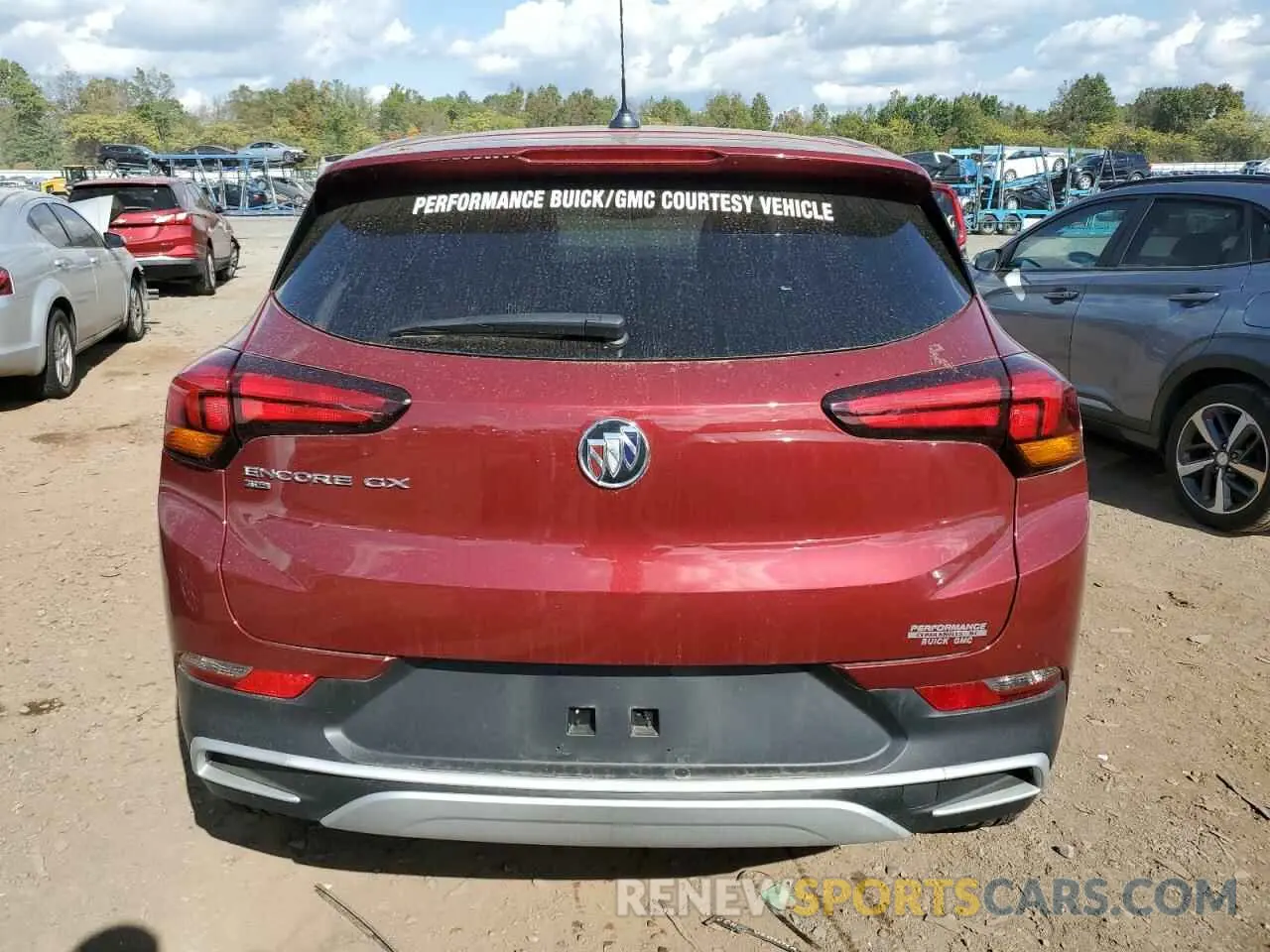 6 fotografías del automóvil dañado KL4MMCSL9PB164001 BUICK ENCORE 2023