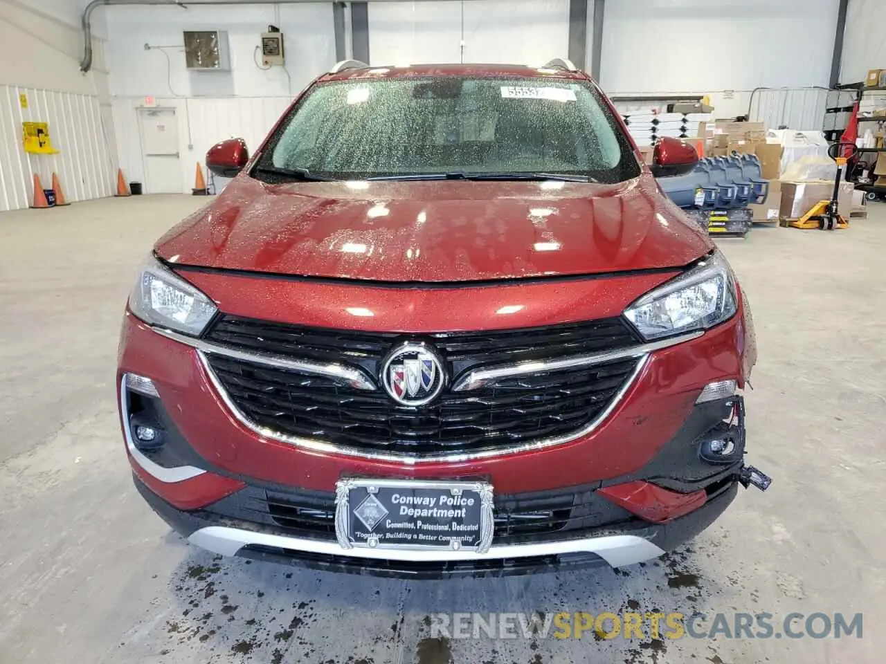 5 fotografías del automóvil dañado KL4MMDS20PB105769 BUICK ENCORE 2023