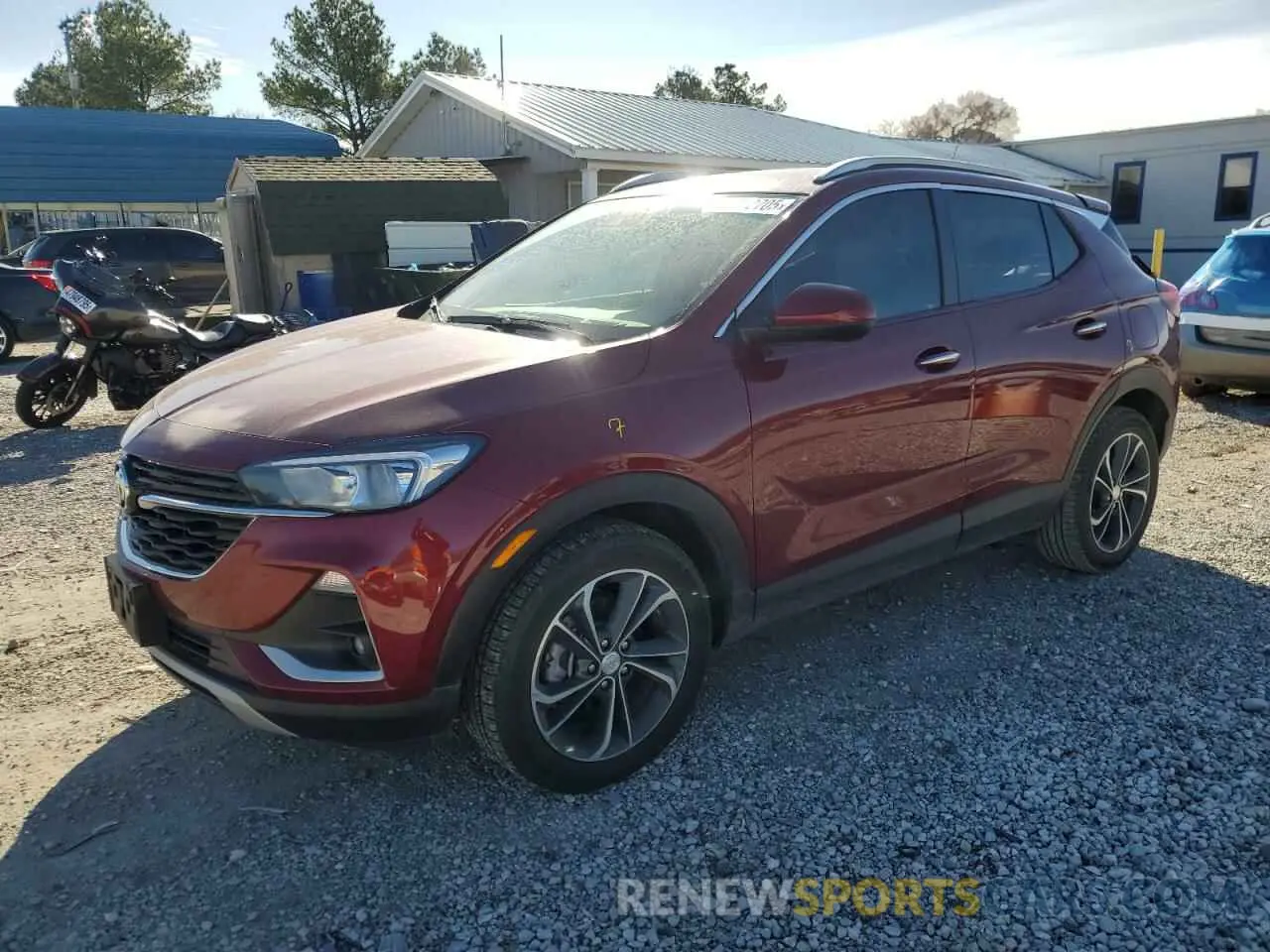 1 fotografías del automóvil dañado KL4MMDS20PB150680 BUICK ENCORE 2023