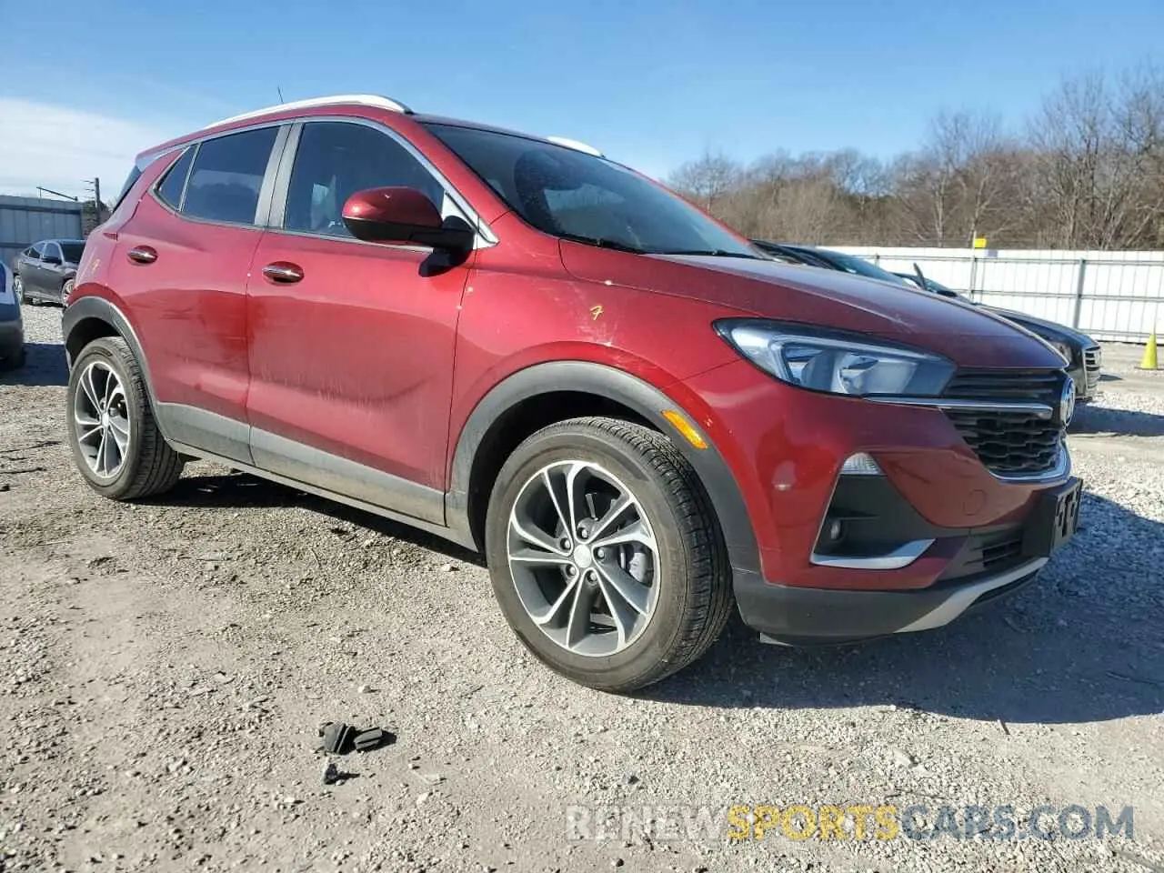 4 fotografías del automóvil dañado KL4MMDS20PB150680 BUICK ENCORE 2023