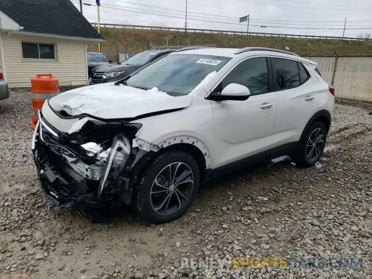 1 fotografías del automóvil dañado KL4MMDS21PB020407 BUICK ENCORE 2023