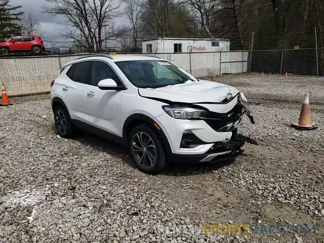 11 fotografías del automóvil dañado KL4MMDS21PB020407 BUICK ENCORE 2023