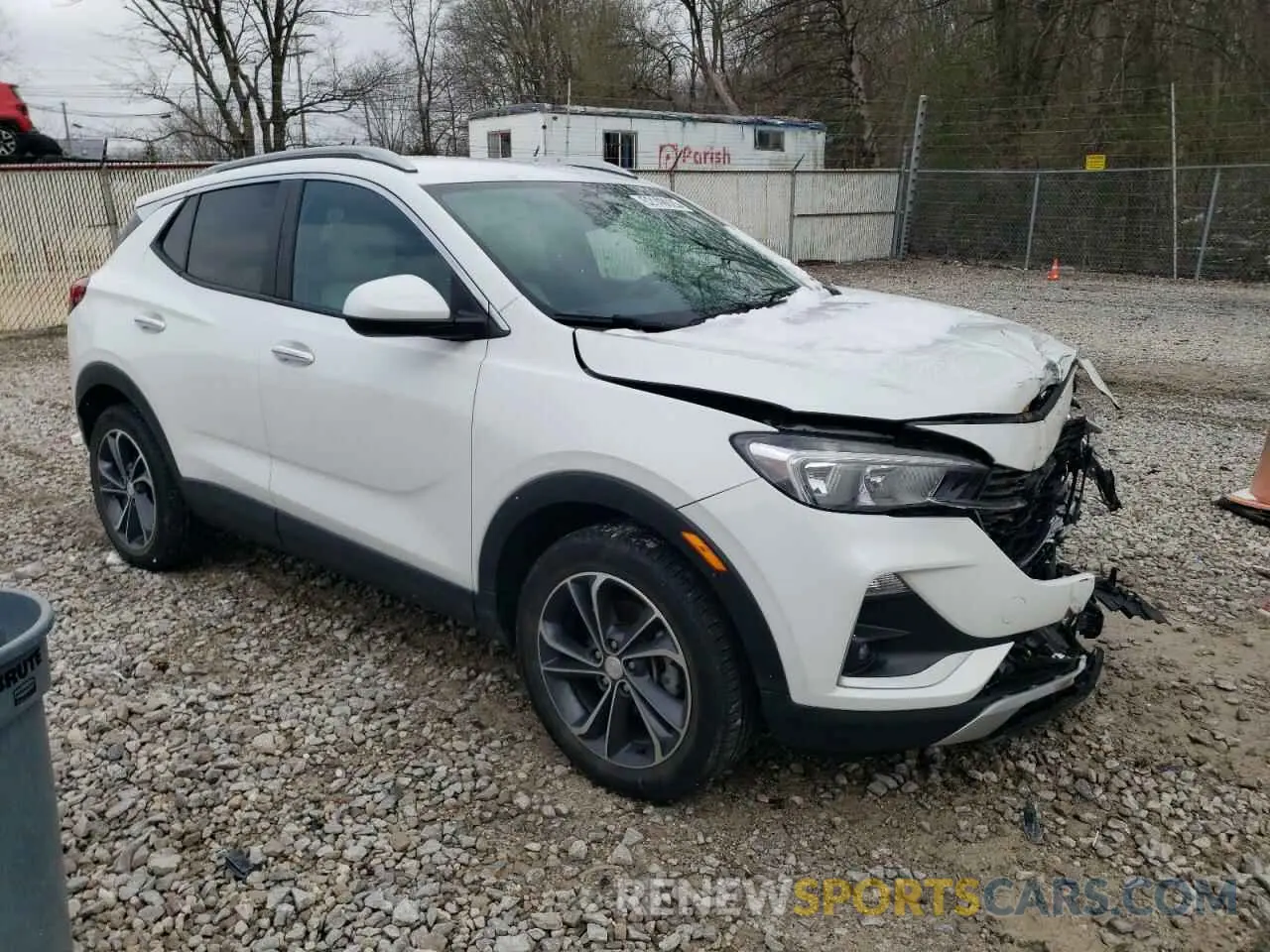 4 fotografías del automóvil dañado KL4MMDS21PB020407 BUICK ENCORE 2023