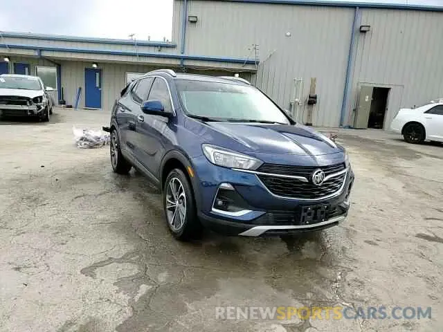 13 fotografías del automóvil dañado KL4MMDS22PB102081 BUICK ENCORE 2023