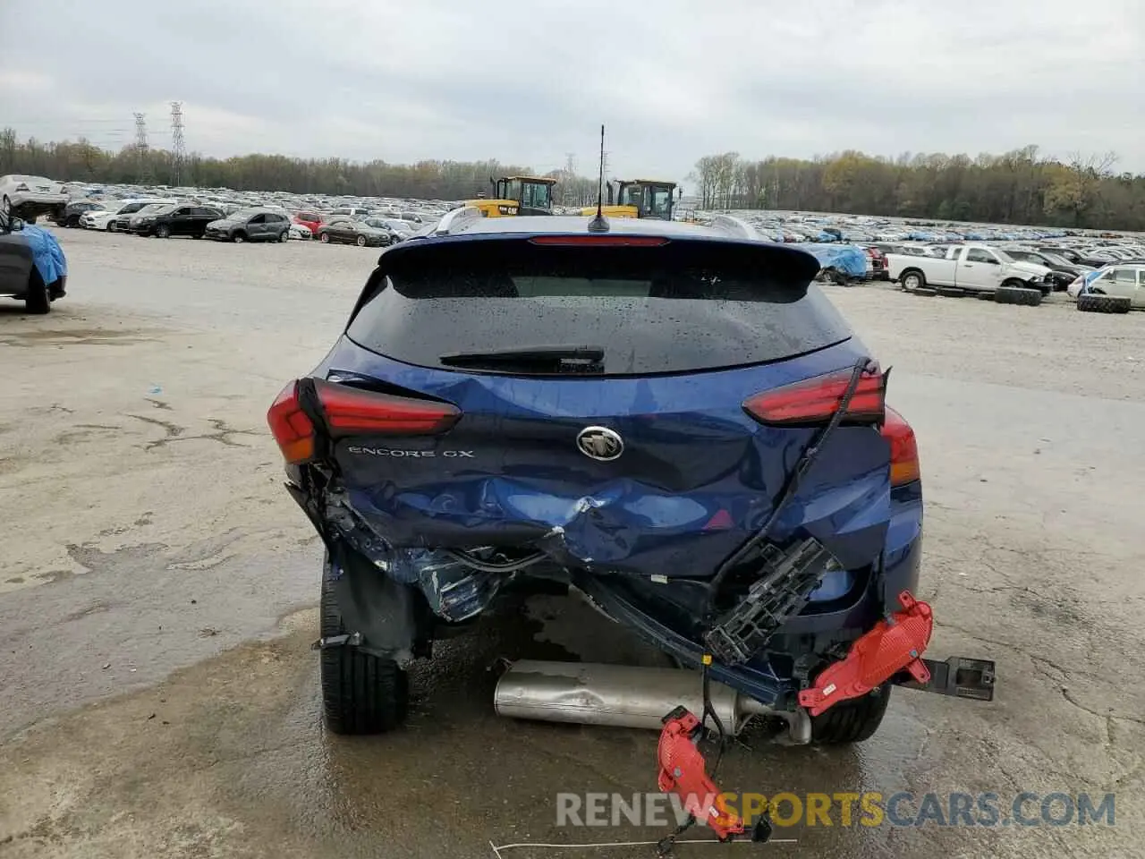 6 fotografías del automóvil dañado KL4MMDS22PB102081 BUICK ENCORE 2023
