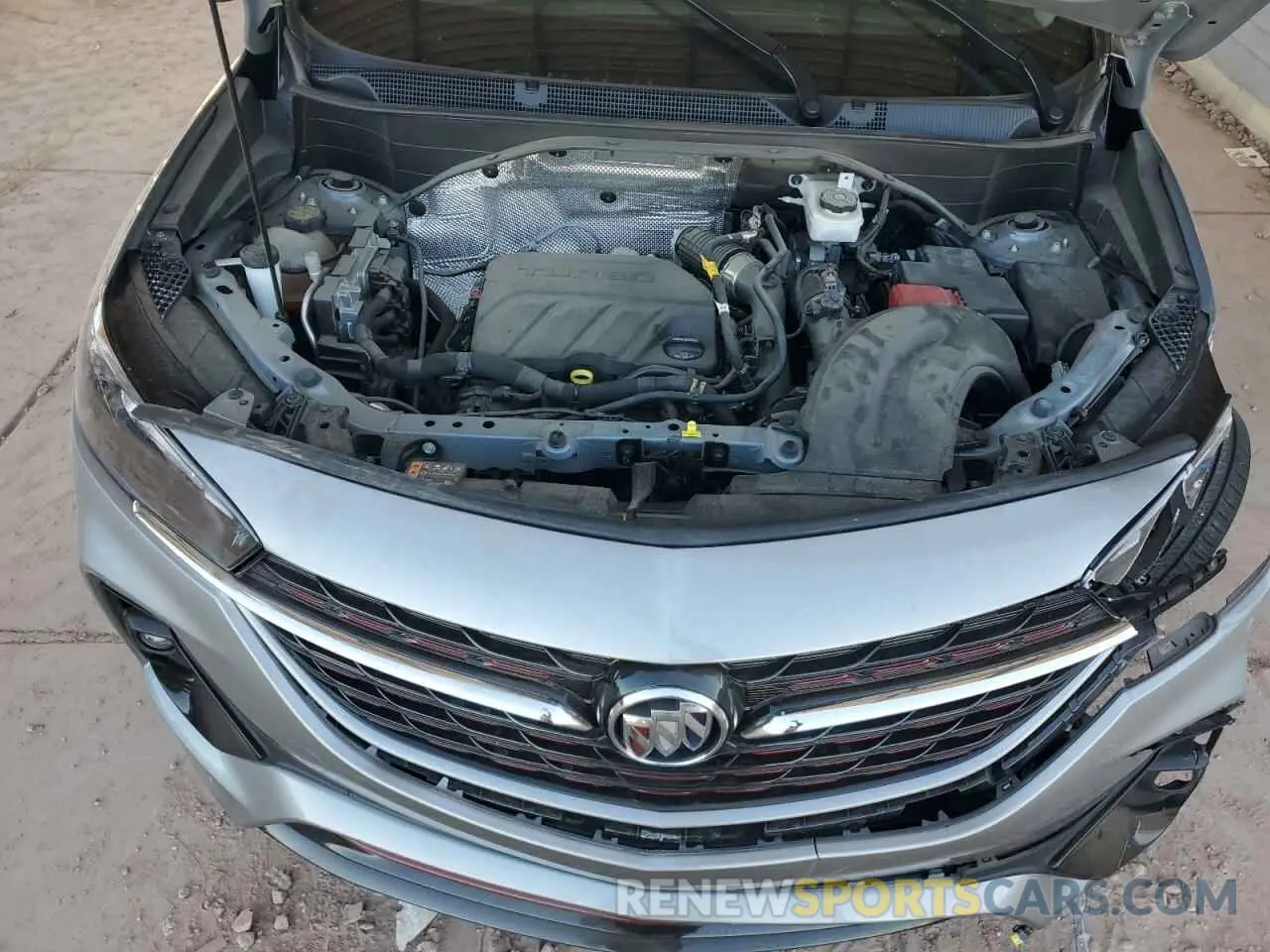12 fotografías del automóvil dañado KL4MMDS23PB105314 BUICK ENCORE 2023