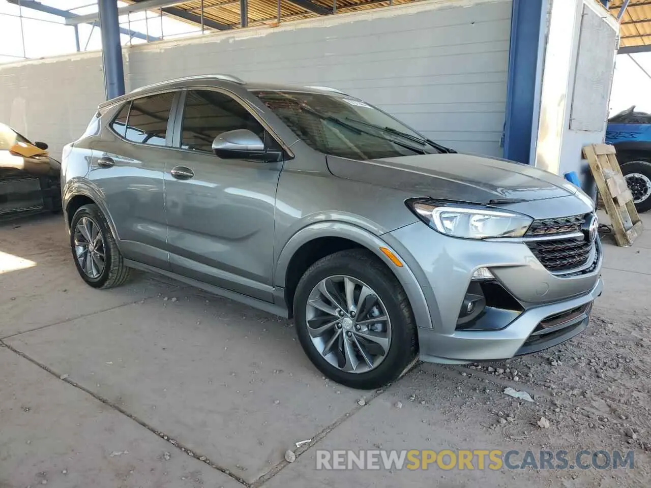 4 fotografías del automóvil dañado KL4MMDS23PB105314 BUICK ENCORE 2023