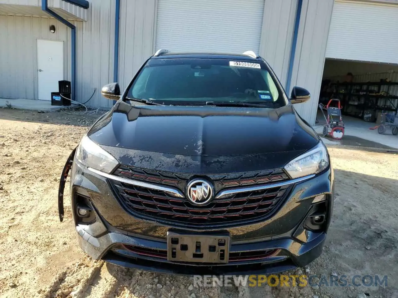 5 fotografías del automóvil dañado KL4MMDS25PB102253 BUICK ENCORE 2023