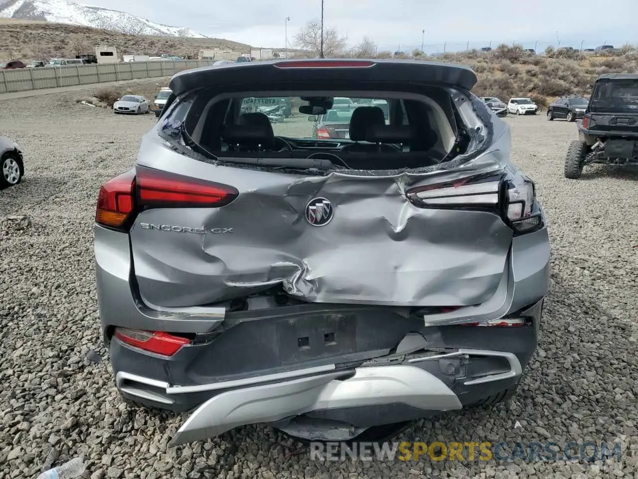 6 fotografías del automóvil dañado KL4MMDS25PB108411 BUICK ENCORE 2023