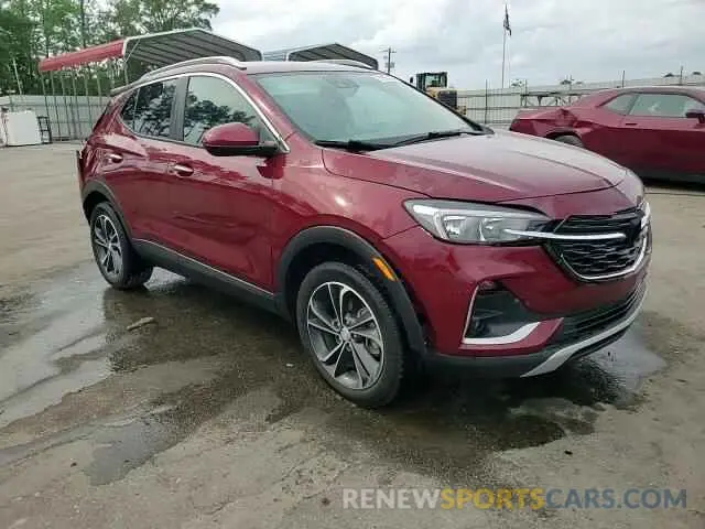 13 fotografías del automóvil dañado KL4MMDS27PB062306 BUICK ENCORE 2023