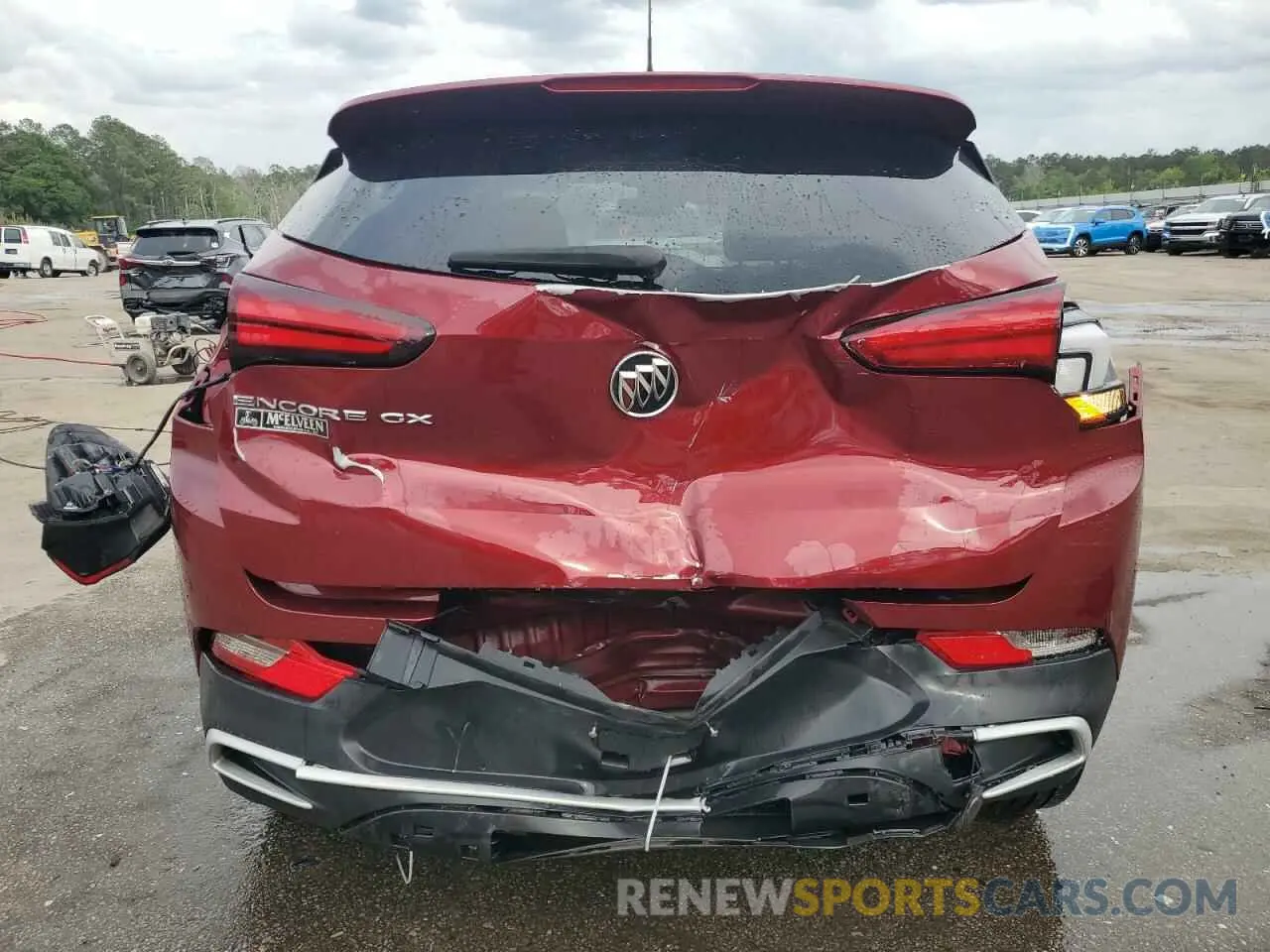 6 fotografías del automóvil dañado KL4MMDS27PB062306 BUICK ENCORE 2023