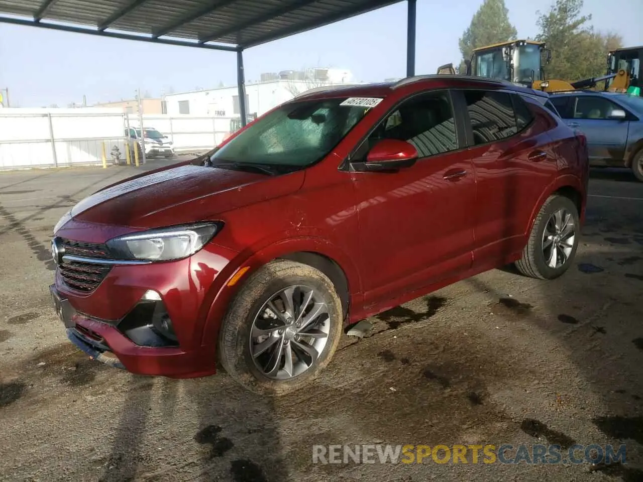 1 fotografías del automóvil dañado KL4MMDS27PB110046 BUICK ENCORE 2023