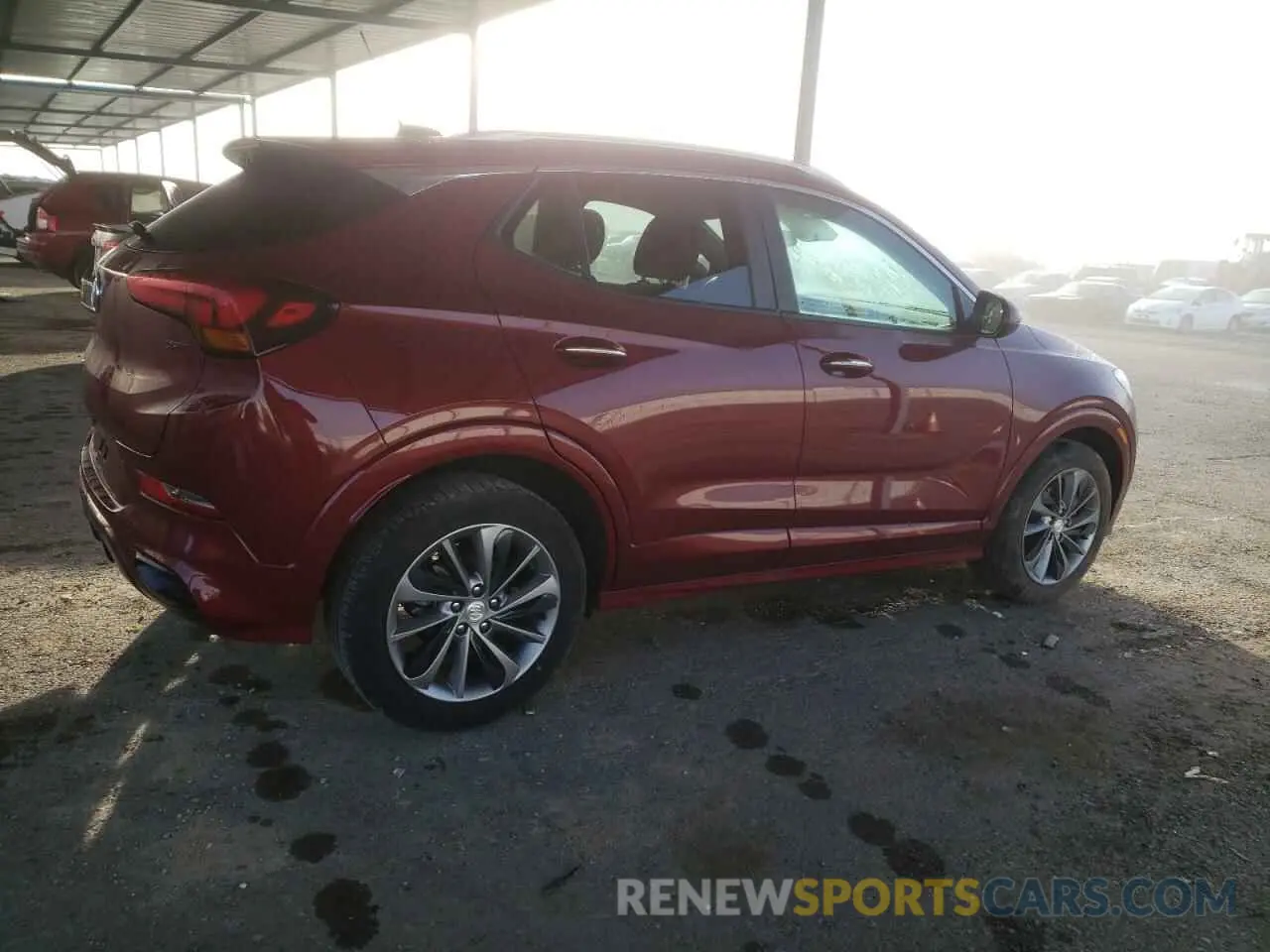 3 fotografías del automóvil dañado KL4MMDS27PB110046 BUICK ENCORE 2023