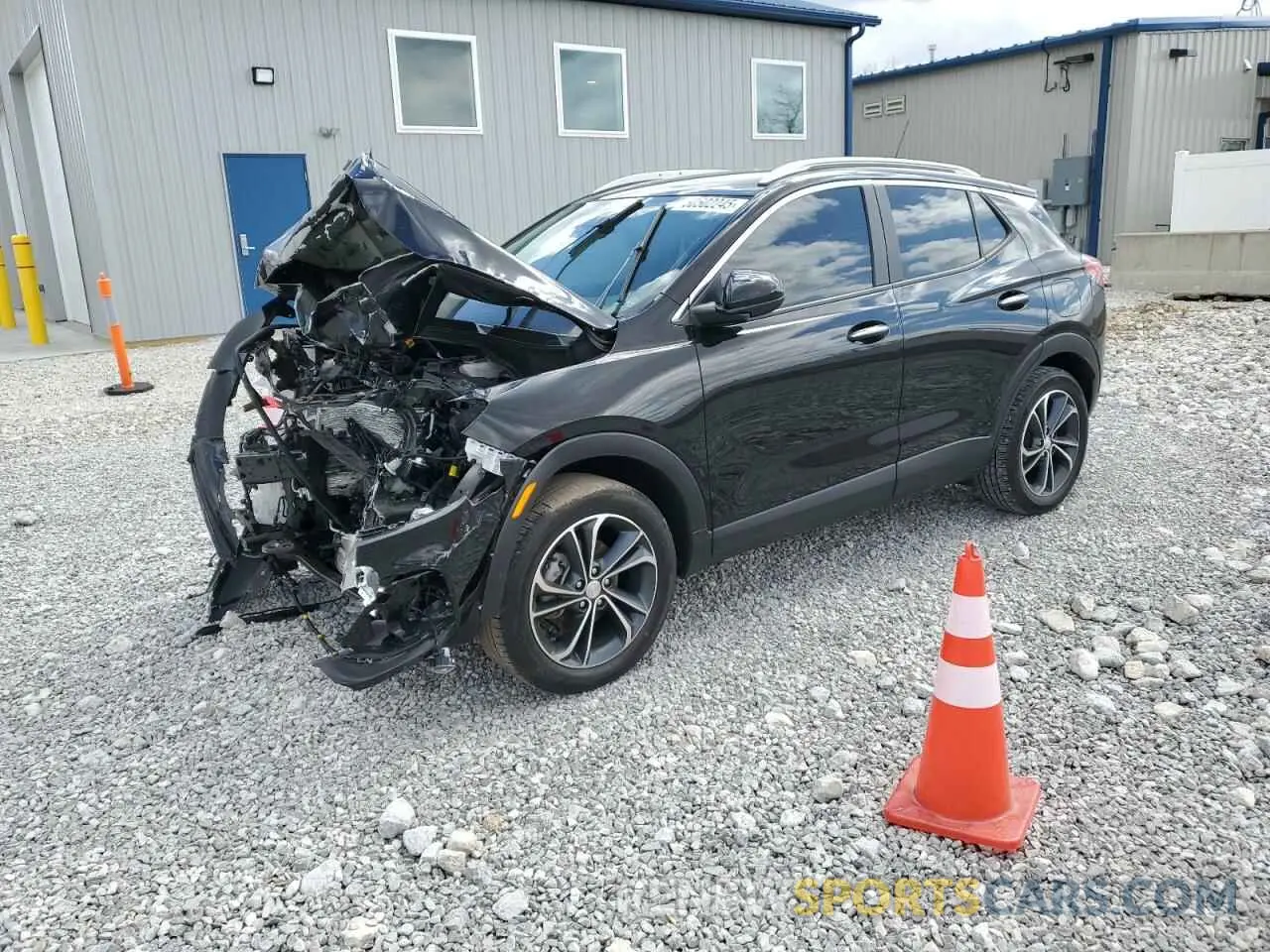 1 fotografías del automóvil dañado KL4MMDS28PB036765 BUICK ENCORE 2023