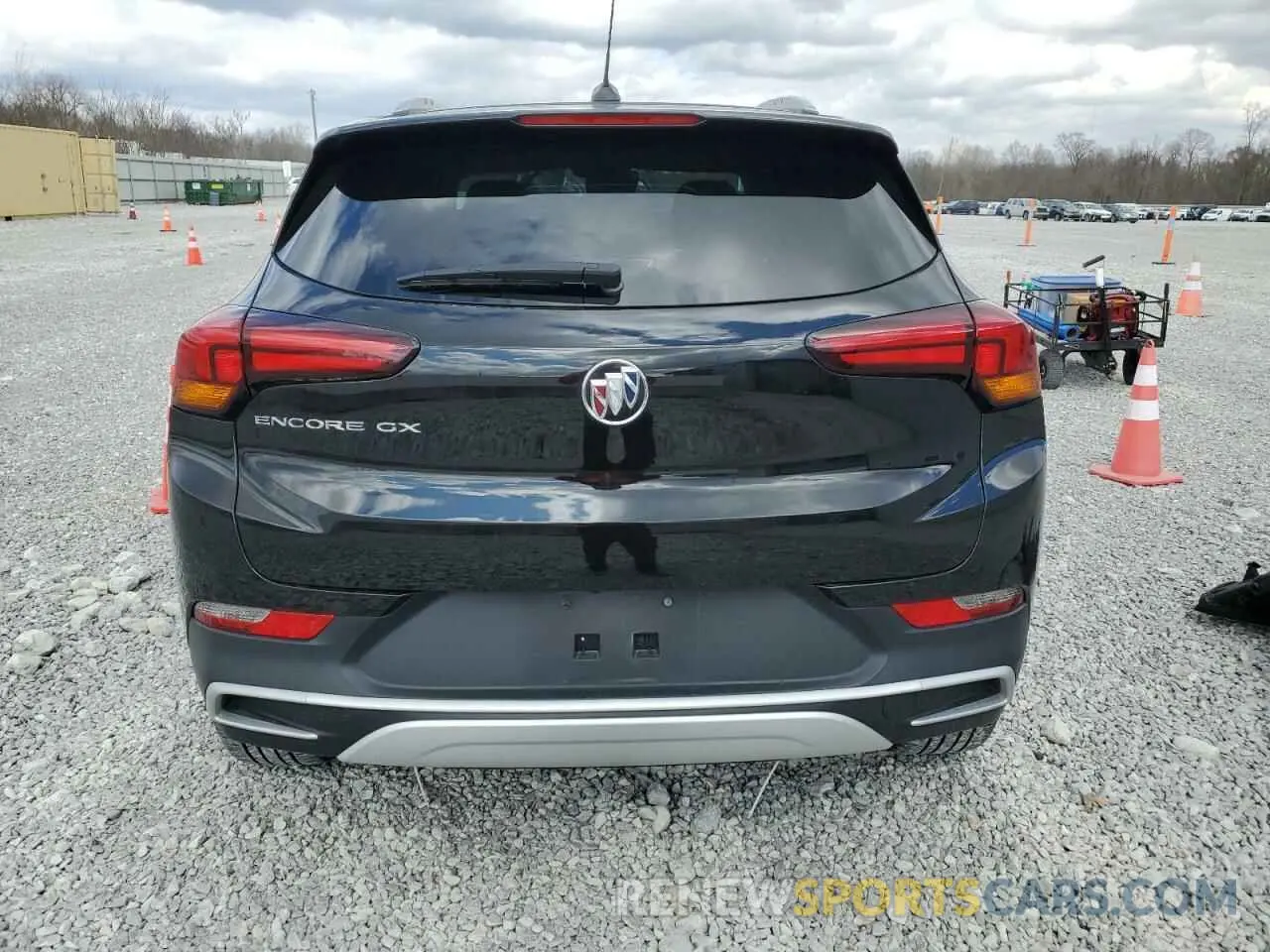 6 fotografías del automóvil dañado KL4MMDS28PB036765 BUICK ENCORE 2023