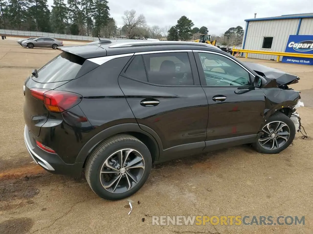 3 fotografías del automóvil dañado KL4MMDS28PB050195 BUICK ENCORE 2023