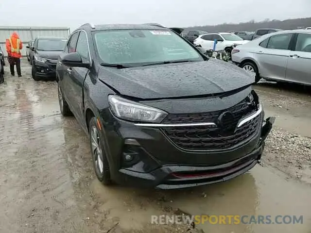 12 fotografías del automóvil dañado KL4MMDS28PB098392 BUICK ENCORE 2023
