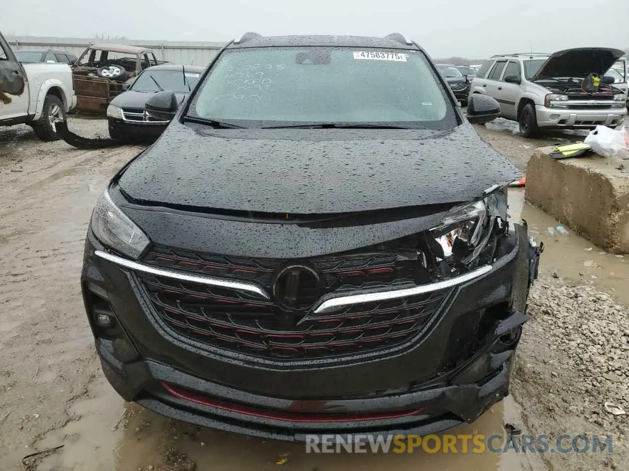 5 fotografías del automóvil dañado KL4MMDS28PB098392 BUICK ENCORE 2023