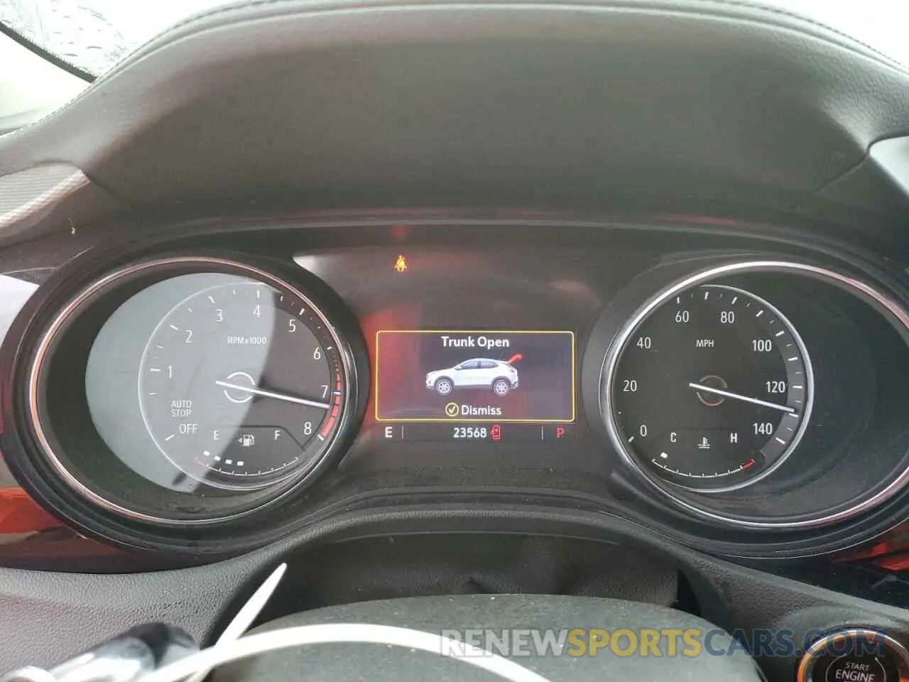 9 fotografías del automóvil dañado KL4MMDS28PB098392 BUICK ENCORE 2023