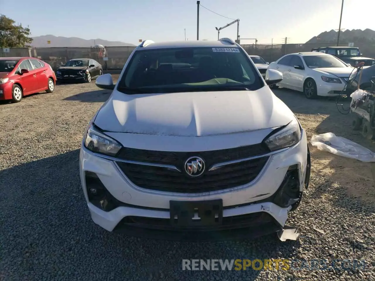 5 fotografías del automóvil dañado KL4MMDS28PB140883 BUICK ENCORE 2023