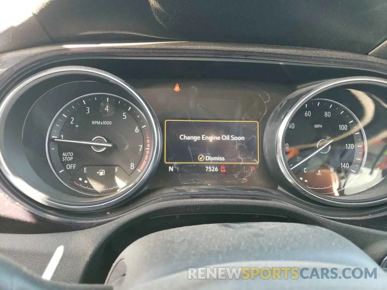 9 fotografías del automóvil dañado KL4MMDS28PB140883 BUICK ENCORE 2023