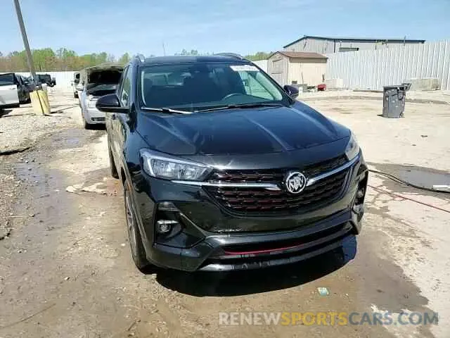 14 fotografías del automóvil dañado KL4MMDSL4PB002749 BUICK ENCORE 2023