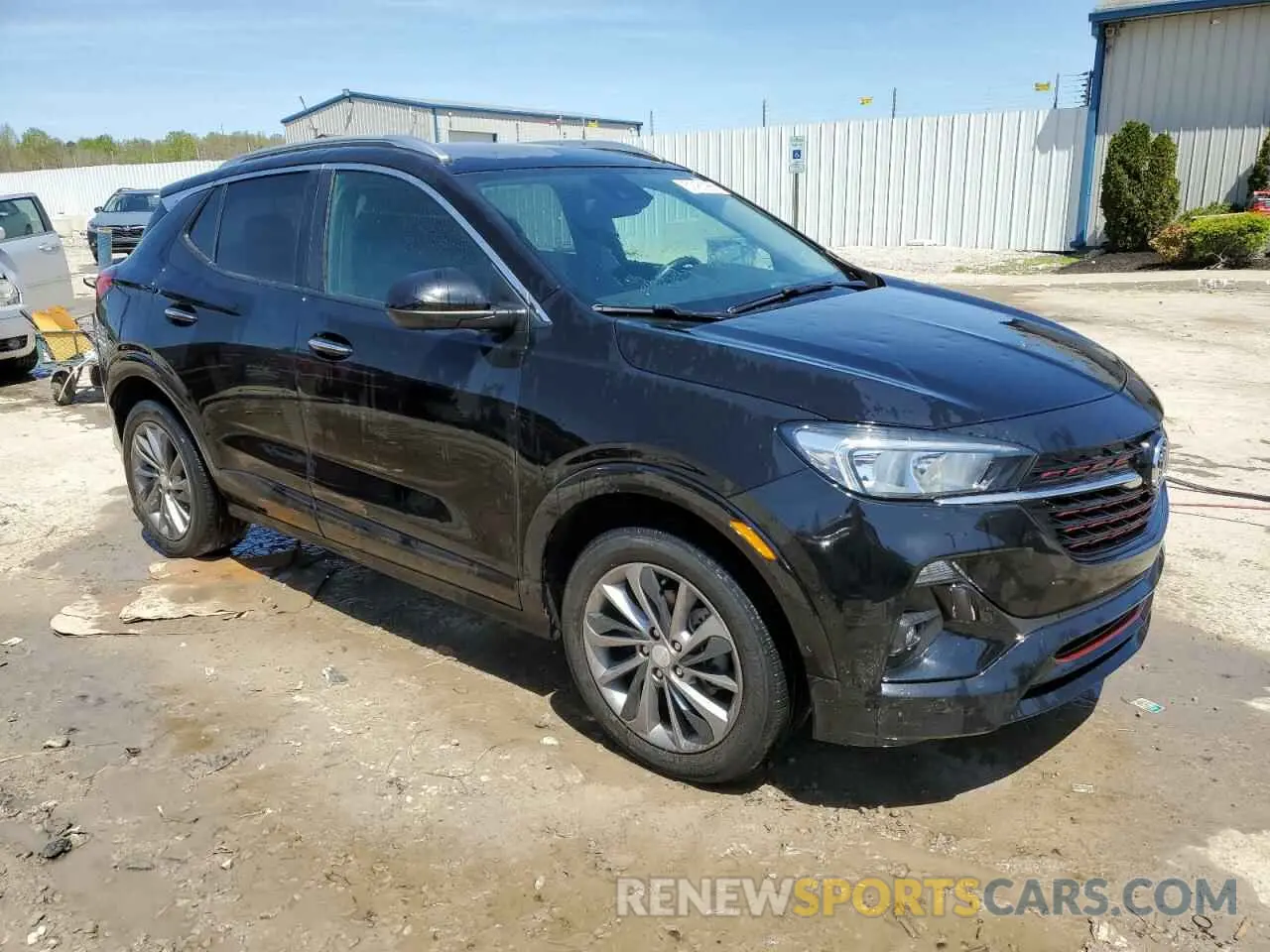 4 fotografías del automóvil dañado KL4MMDSL4PB002749 BUICK ENCORE 2023