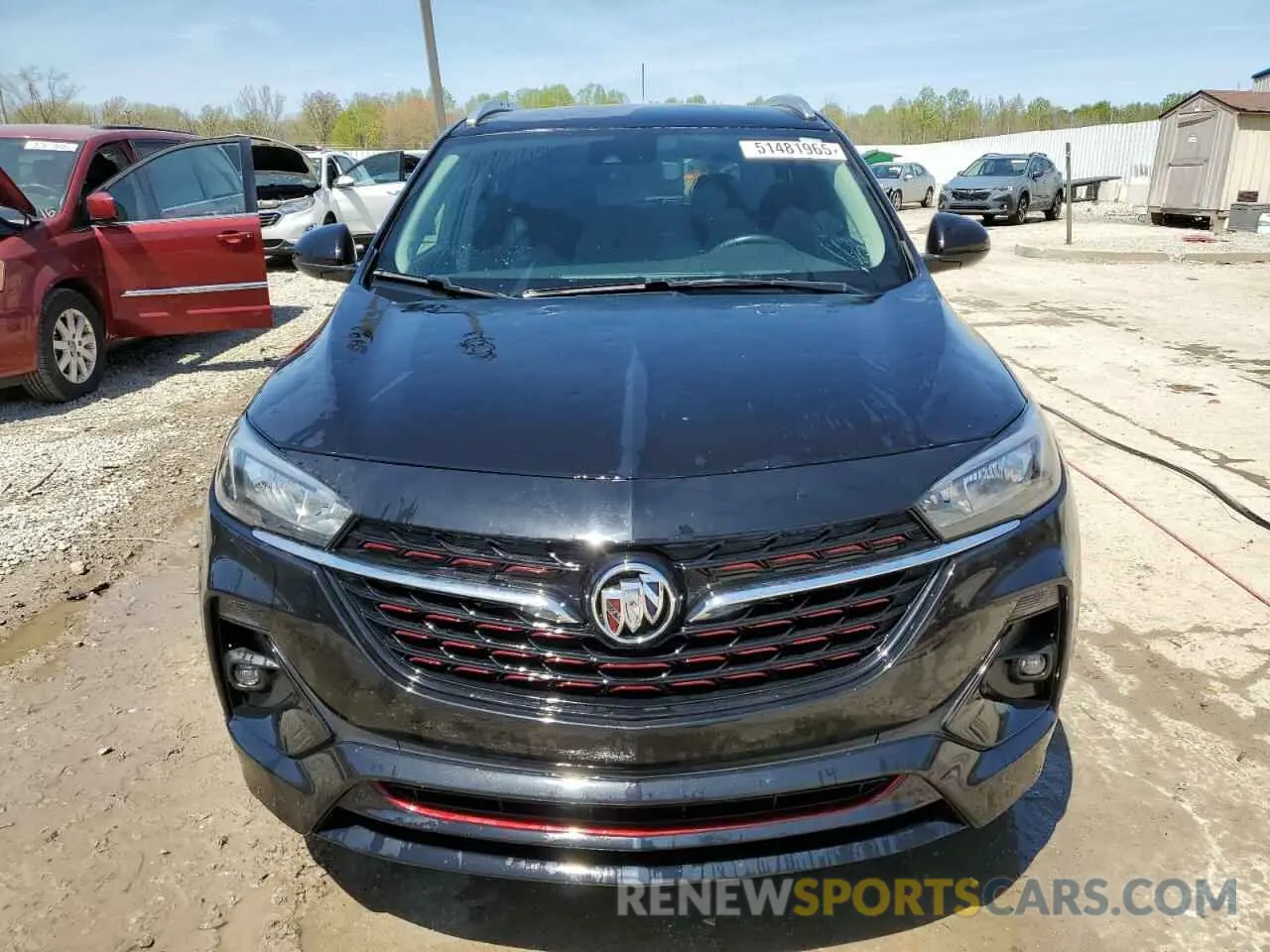 5 fotografías del automóvil dañado KL4MMDSL4PB002749 BUICK ENCORE 2023