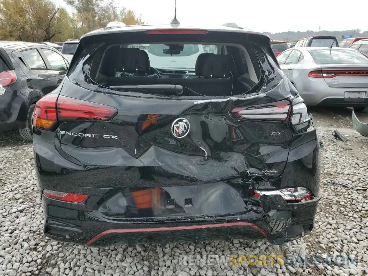 6 fotografías del automóvil dañado KL4MMDSL5PB063737 BUICK ENCORE 2023
