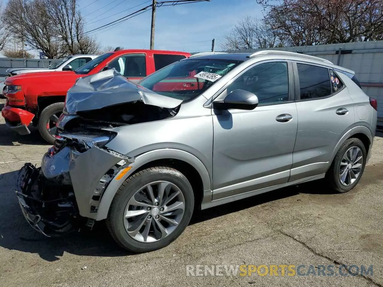 1 fotografías del automóvil dañado KL4MMESL2PB086978 BUICK ENCORE 2023